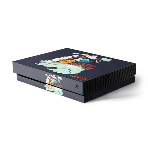 Adult Swim Adventure Time Cloud Kingdom Xbox One X Console Skin